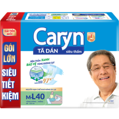 Tã dán người lớn Caryn M-L 40 miếng chính hãng
