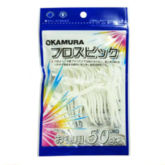 Tăm chỉ kẽ răng Okamura 50 cây chính hãng
