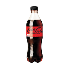 Nước ngọt Coca-Cola Zero chai 390ml chính hãng
