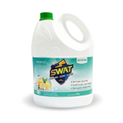 Nước lau sàn Swat chanh sả 3.6kg chính hãng | Siêu Thị GO!– Thực phẩm giá tốt