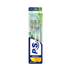 Lô 2+1 bàn chải đánh răng P/S muối tre chăm sóc nướu chính hãng