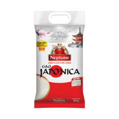 Gạo Japonica Neptune 5 Kg chính hãng | Siêu Thị GO!– Thực phẩm giá tốt