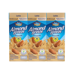 Lốc 3 Sữa hạnh nhân Almond Breeze vị cà phê latte hộp 180ml chính hãng | Siêu Thị GO!– Thực phẩm giá tốt