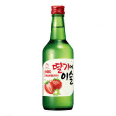 Rượu Soju Jinro vị dâu chai 360ml chính hãng