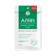 Mặt nạ dưỡng da Acnes Anti-Acne Mask 65ml 3 miếng chính hãng