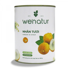 Nhãn tươi đóng lon Wenatur 565g chính hãng