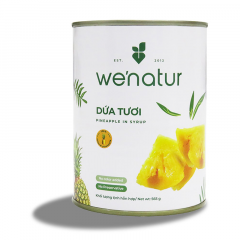 Dứa tươi đóng lon Wenatur 565g chính hãng