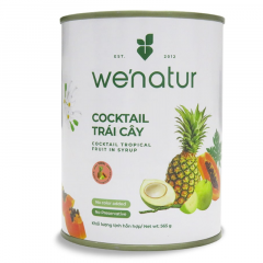 Trái cây đóng lon Wenatur 565g chính hãng