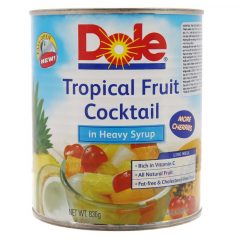 Cocktail trái cây nhiệt đới Dole lon 822g chính hãng