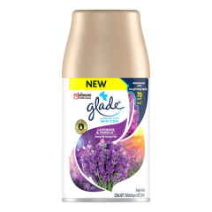 Xịt phòng Glade hương oải hương vani 252ml chính hãng
