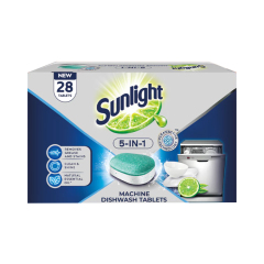 Hộp 28 Viên Rửa Chén Bát Sunlight Cho Máy Rửa Chén Bát chính hãng