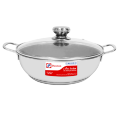 Nồi lẩu 3 đáy nắp kính 26cm Duxton CHAO-26-3Dk chính hãng