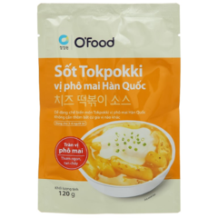 Sốt Tokpokki OFood vị phô mai 120g chính hãng | Siêu Thị GO!– Thực phẩm giá tốt