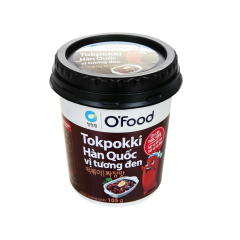 Tokpokki ly vị tương đen OFood 105g chính hãng