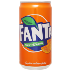 Nước ngọt Fanta cam lon 235ml chính hãng