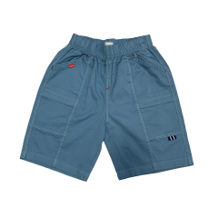 Quần short kaki bé trai màu xanh size M chính hãng