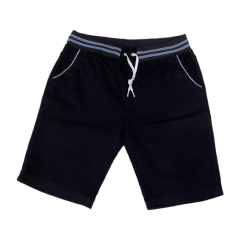 Quần short nam kaki lưng bo VPT màu đen size L chính hãng
