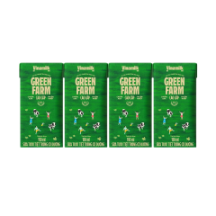 Lô 4 Sữa Vinamilk Green Farm 100% có đường 110ml chính hãng | Siêu Thị GO!– Thực phẩm giá tốt