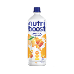 Nước trái cây Nutriboost cam sữa mật ong 1 lít chính hãng | Siêu Thị GO!– Thực phẩm giá tốt