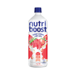 Nước trái cây Nutriboost dâu sữa yến mạch 1 lít chính hãng | Siêu Thị GO!– Thực phẩm giá tốt