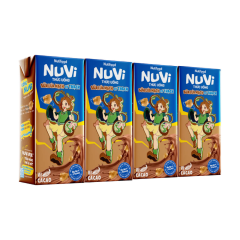 Lốc 4 Sữa Nuvi lúa mạch thạch ca cao 170ml chính hãng | Siêu Thị GO!– Thực phẩm giá tốt