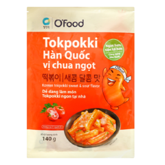 Tokpokki OFood vị chua ngọt 140g chính hãng