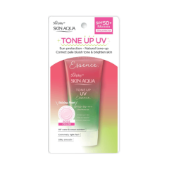 Tinh chất chống nắng Sunplay Skin Aqua Tone Up Rose 50g chính hãng