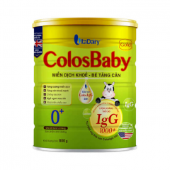 SPDD ColosBaby 0+ (0-12 tháng) hộp thiếc 800g chính hãng