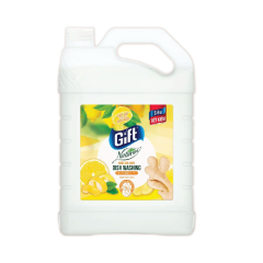 Nước rửa chén Gift Natural chanh yuzu & gừng 3.8kg chính hãng