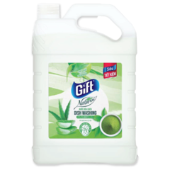 Nước rửa chén Gift Natural matcha & alovera 3.8kg chính hãng