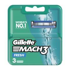 Lưỡi dao cạo râu Gillette Mach3+3S chính hãng