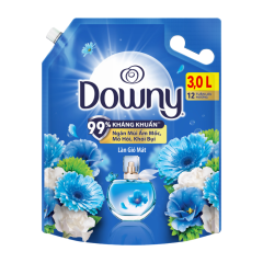 Nước xả vải Downy làn gió mát túi 3L chính hãng