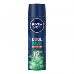 Xịt ngăn mùi Nivea nam Green mát lạnh khô thoáng 150ml chính hãng
