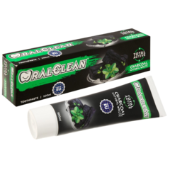 Kem đánh răng Oral Clean Total Active Charcoal 100g chính hãng