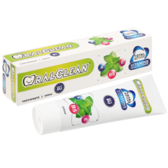 Kem đánh răng Oral Clean Total Active Vitamins 100g chính hãng