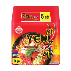 Lô 5 mì Yeul Otoki cay 120g chính hãng