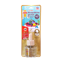 Chai dung dịch xông đuổi muỗi Ars Nomat P60 45ml chính hãng
