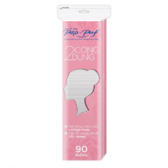 Bông tẩy trang Pop-Puf 90 miếng chính hãng