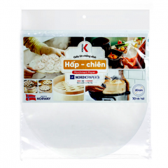 Lô 30 giấy chống dính hấp chiên Kokusai 20cm chính hãng