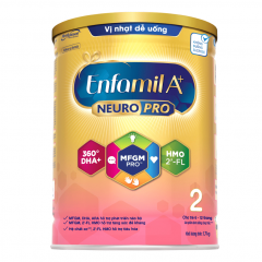 SPDD Enfamil A+ 2 (6-12 tháng) 2-FL HMO hộp thiếc 1.7kg chính hãng