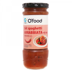 Sốt Spaghetti Arrabbiata OFood vị cay hũ 220g chính hãng | Siêu Thị GO!– Thực phẩm giá tốt