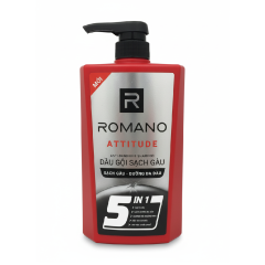 Dầu gội sạch gàu Romano Attitude 610g chính hãng