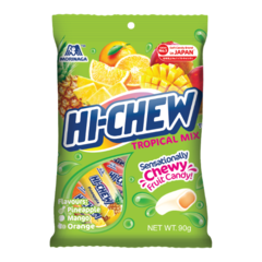 Kẹo Mềm Morinaga Hichew Trái Cây Nhiệt Đới 90g chính hãng