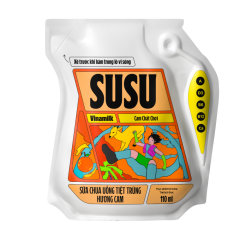 Sữa chua uống Vinamilk Susu cam túi 110ml chính hãng | Siêu Thị GO!– Thực phẩm giá tốt
