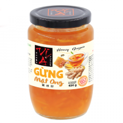 Trà gừng mật ong Vị Á 450g chính hãng