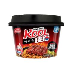 Mì trộn Cung Đình Kool vị sườn nướng BBQ tô 99g chính hãng | Siêu Thị GO!– Thực phẩm giá tốt