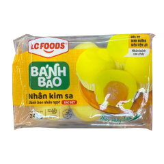 Bánh bao LC Foods nhân kim sa 240g chính hãng