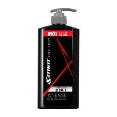 Tắm gội Xmen for Boss 2in1 Intense chai 650g chính hãng