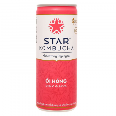 Nước uống lên men Star Kombucha Ổi Hồng 250ml chính hãng