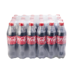 Thùng 24 nước ngọt Coca-Cola ít đường chai 600ml chính hãng